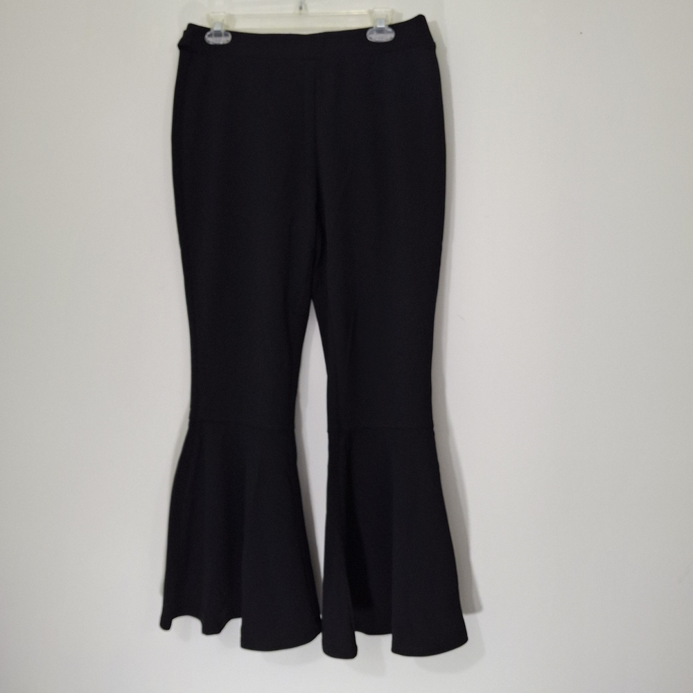 Cato Elegant Black Flare Pants, Size MP